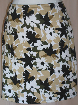 Karrie Camouflage Print Skirt