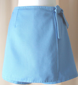 Wrap Skort - Blue