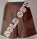 Wide Leg Shorts - Brown